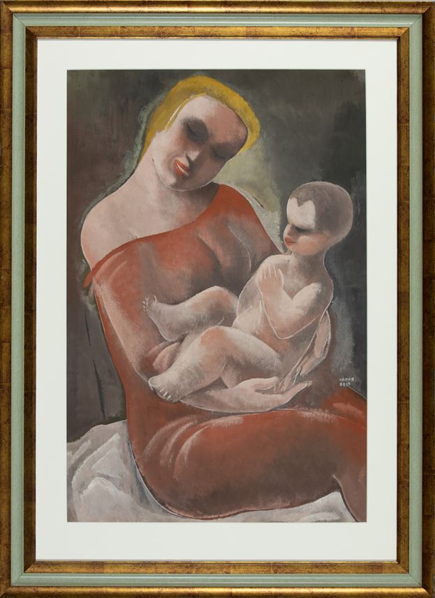 Béla Kádár - Mother and Child | MasterArt